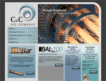 Tablet Screenshot of ccoilco.com